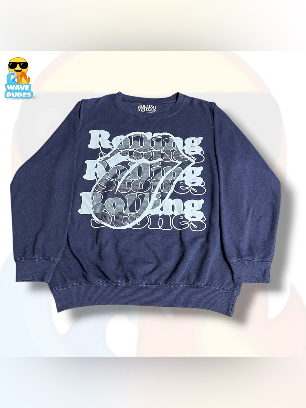 Men’s Rolling Stones Graphic Crewneck Sweatshirt